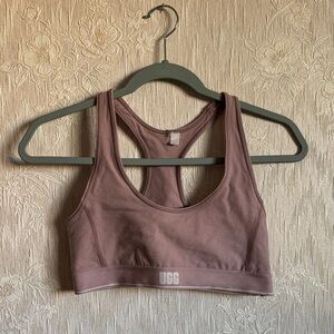 UGG Dusty Mauve Racerback Sports Bra